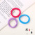 Candy Color Highly Elastic Hair Rope Thick Hair Band Basic Color Towel Ring Head Rope Stylish Hair Accessories
