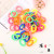 Children's Hair Friendly String Candy Color Durable High Elastic Hair Band Maiden Fresh Personality Rubber Band Hair Rope