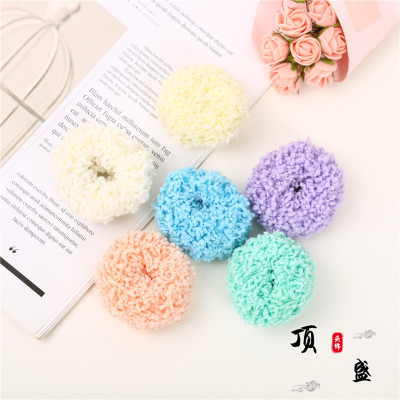 Fluorescent Hair Band Female Graceful and Cute Hair Band Simple Luminous Hair Ties/Hair Bands Head Rope Bun Hair Ornament