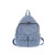 INS Style Schoolbag 2019 Korean Style Simple Men's and Women's Casual Campus Mori Fresh Denim Backpack