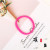 Korean Basic Elastic Hair Ring Candy Color Headband Fine Rubber Band Hair Rope Rubber Band Stylish Hair Accessories