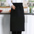 Wholesale Black Chef Half Apron Hotel Cafe Western Restaurant Attendant Work Clothes Half-Length Apron Spot