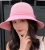 Sun Hat Women's Sun Protection Wide Brim Summer UV Protection Fashion All-Match Japanese Style Thin Breathable Face Cover Sun Hat