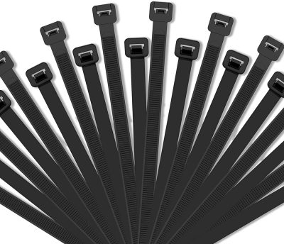 Heavy Cable Zip Ties 7.6*30-55cm Plastic Cable Ties kg Tensile Strength Black