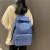 Vintage Style Girl's Schoolbag Women's Korean College Harajuku Ulzzang High School and College Student Versatile Canvas Backpack