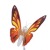 New Simulation Butterfly Magic Wand Luminous Handheld LED Flash Butterfly Toys Push Night Market Hot Sale Wholesale