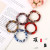 Simple Bold High Elastic Hair Ring Hair Rope Bun Updo Hair Accessories Cute Hair String Hair Band