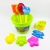 Children's Beach Toy Bucket Set Trolley Sand Playing Tool Shovel 12-Piece Set Summer Water Playing 8208