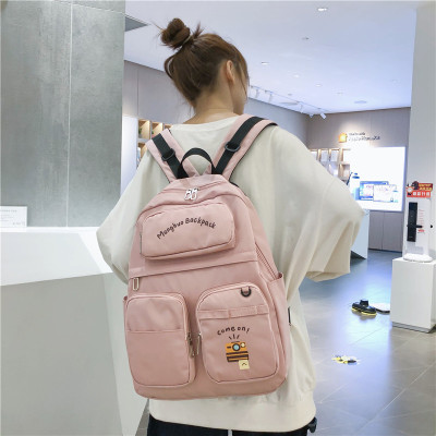 Japanese Original Waterproof Trendy Men's Girl Backpack Schoolbag Chic Korean Style Versatile Mori Couple Travel Bag Back Men and Women