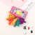 Candy Color Rainbow Hair Band Children Seamless Highly Elastic Hair Rope Seamless Ponytail Hair Ring Stylish Hair Accessories