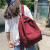 Schoolbag Female Korean Harajuku Ulzzang Versatile High School Backpack Female Student Ins Campus Minimalist Waterproof Rucksack