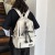 Japanese Ins Style Solid Color Backpack Female College Student Simple Mori Style High School Schoolbag Korean Harajuku Ulzzang Fashion