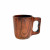 Factory Direct Sales Jujube Wood Solid Wood Mug with Handle Beer Steins