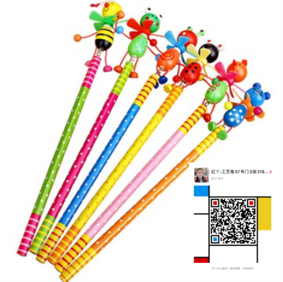 Windmill Series Pencil Cartoon Pencil Wholesale HB Creative Wooden Pencil Student Tablet Pencil Stationery H