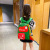 2021new Trendy Spring Fashion Cute Schoolbag for Children Cow Toy Rabbit Little Dinosaur Kindergarten School Bag