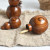 Factory Supply Creative Gourd Toothpick Tin Retro Toothpick Holder Toothpick Box Exquisite Wooden Crafts