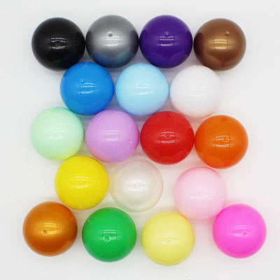 65mm Capsule Toy Shell round Transparent Large Capsule Toy Machine Game Machine Macaron Color Series 6.5cm Puzzle Egg Capsule Toy Empty Shell