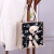 New Canvas Bear Handbag 2021 New Cartoon Cute Portable Canvas Bag out Portable Lunch Bag