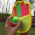 Children's Sports Toys Palm Viscous Samples Ball Children's Hand Sucker Sticky Bat Educational Toys Wholesale