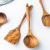 Monthly Sales Thousand Pieces Teak Long Handle Wooden Turner Acacia Mangium Spatula Household Kitchenware Sheng Soup Spoon Wooden Spatula Customization