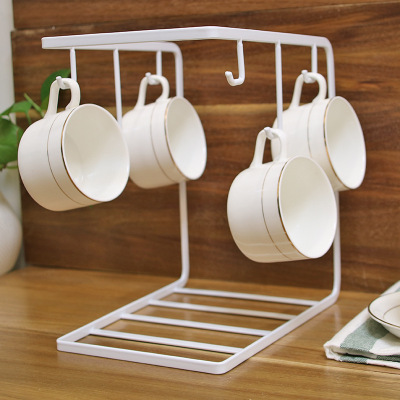 Table Top Tea Cup Storage Rack Cup Holder Household Glass Storage Rack Water Cup Hanger Water Cup Holder Mug