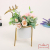 INS Nordic Living Room Coffee Table Fake Floral Ornaments Dining Table Simulation Dried Bouquet Furnishings & Decoration Home Creative Plastic