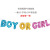 Boy Or Girl Gender Reveal Aluminum Film Letter Balloon Set Boy Girl Gender Reveal Balloon