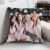 Peach Skin Fabric Super Soft Pillow Sofa Cushion Bedside Backrest Car Cushion Pillow Cover Lumbar Pillow Cushion