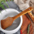 Korean Axe Rice Spoon Natural Wooden Turner Wooden Flat Shovel Non-Stick Pan Cooking Dedicated Spatula Customizable Logo