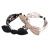 Korean Style Internet Celebrity Ins Bow Headband Floral Knotted Iron Wire Wide Edge Fashion Flower Headband Cloth Hair Accessories Women