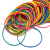 Factory Direct Sales High Elasticity Color Rubber Band Elastic Band 43*1. 3mm Can Be Customized