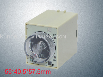 ST3P Series Time Relay white color compact product good quality