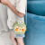 Children's Bags Korean Style 2021 Fashion Cartoon Zipper Shoulder Bag Dinosaur Coin Purse Boys and Girls Messenger Bag