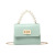 Pearl Hand Stone Pattern Small Bag New Jelly Bag Simple Women's Bag Shoulder Messenger Bag Chain Lock Small Square Bag