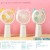 2020 New Cartoon Little Fan USB Rechargeable Handheld with Light Wind Student Outdoor Creative Small Electric Fan