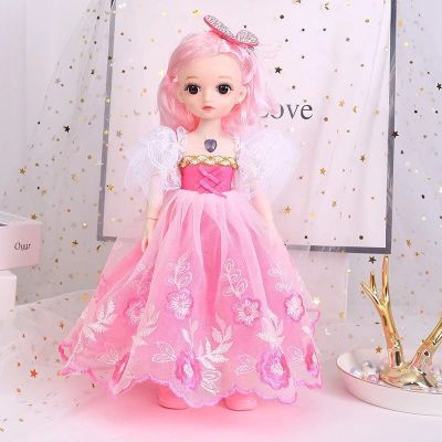 30cm Barbie Doll Wholesale Toy Girl Princess Music Lace Doll Joint Can Move