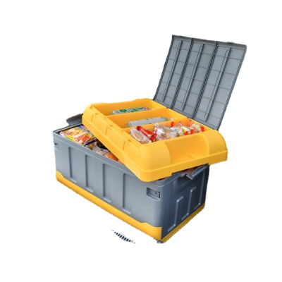 Car Storage Box Trunk Storage Box in-Car Car Foldable Tail Box Car Artifact Decoration All Products