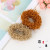 Stylish Hair Accessories Soft Glutinous Feel Fluffy Plush Hair Ring Simple Sweet Curly Hair Rope Rubber Band