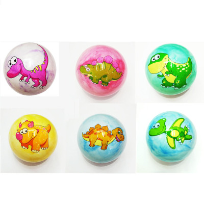 Inflatable Labeling Ball Cloud Cartoon Dinosaur Toy Ball Sports Pearl Labeling Ball Dinosaur Pattern