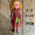 Cross-Border Factory Direct Sales Single OPP Bag Barbie Baby Doll Stall Doll Toys for Little Girls Fat Children