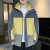 Spring and Autumn New Jacket Men's 2021 Korean Style Hooded Workwear Coats Men's Trendy Casual Top Men's Youth Men's Clothing