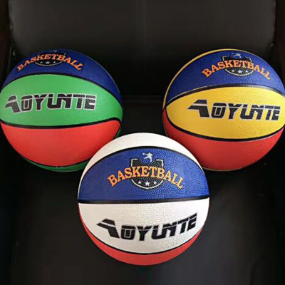 Manufacturer No. 7 Color Basketball No. 3 Children's Basketball Ball Pat Ball Football Customizable Logo for Kindergarten