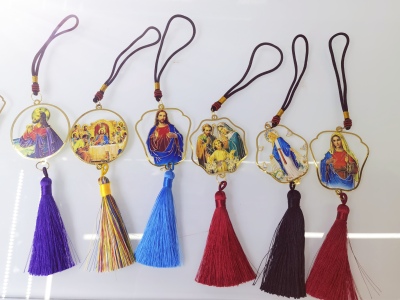 Catholic Orthodox Brass Bookmark Lacquer Hanger