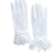 Bride Wedding Dress White Long Type Gloves Korean Style Elegant Lace Satin Short Red Hook Finger Wedding Accessories