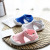 Penguin Student 2021 Summer Hollowed Leisure Solid Color Beach Shoes Baby Hook & Loop Korean Style Baby Sandals Foreign Trade