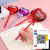 Flying Stationery Supply Women's Cotton Overalls Bowknot Ballpoint Pen Valentine's Day Gift Gift Gift Pen English Brush Pen