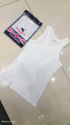 Men's Vest Thread Pure Cotton Slim Fit Sports Bottoming Domestic Sales Foreign Trade Spot Special Offer Clearance Sale