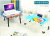 Bedroom Bed Computer Desk Children Study Desk Dormitory Lazy Foldable Small Table Net Class Home Table