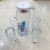 Transparent Glass Kettle 5 Piece set Octagonal Glass Cup Set Water  Set Gift