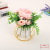 Nordic Style Living Room Coffee Table Artificial Flower Decoration Dining Table Simulation Dried Bouquet Furnishings & Decoration Home Creative Plastic